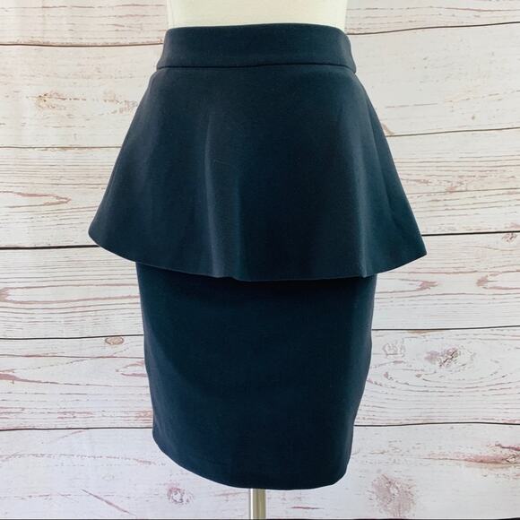 MNG Suit charcoal grey skirt with flare classy - Picture 1 of 7
